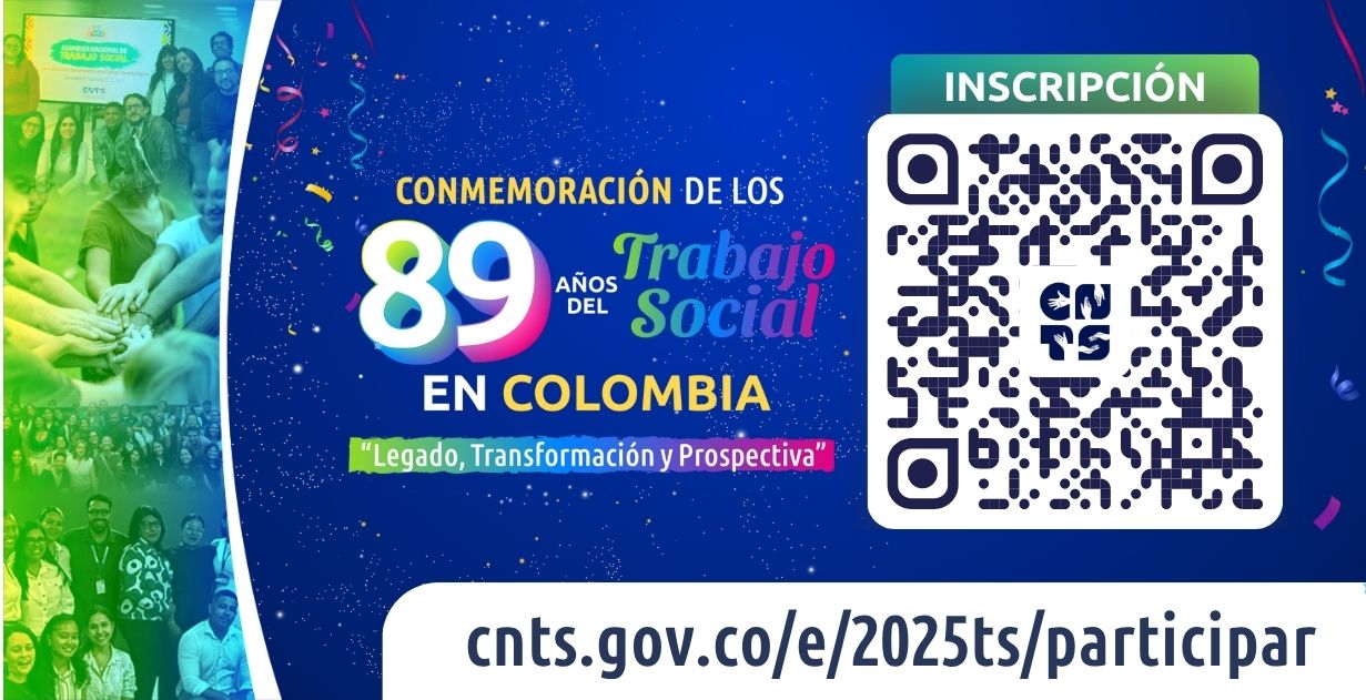 89 años del Trabajo Social en Colombia | 6–7 nov 2025 | CNTS